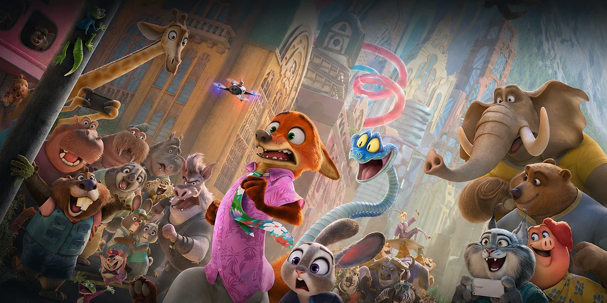 A Zootropolis 2 szombati kertmozi hivatalos programkártyája
